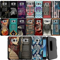 For  Holster Clip Dual Shockproof Stand Case