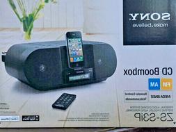 Sony   PORTABLE  CD Boombox  & AM/FM RADIO For Iphone & Ipod